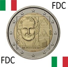 2 euro commemorativo 2020 Italia FDC - Maria Montessori