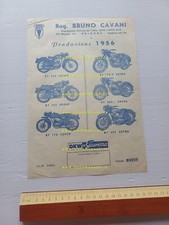 DKW RT 125 175 250 350 produzione 1956 depliant italiano originale