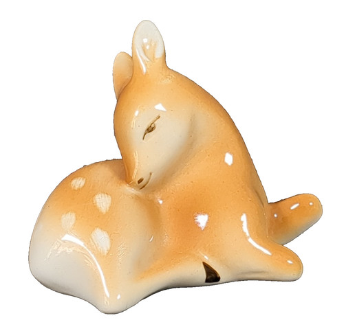 Vintage royal dux fawn figura - fawn,