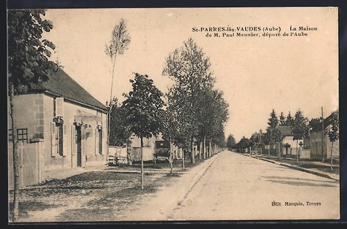 Cpa parres lès - st-parres-lès-vaudes,, la