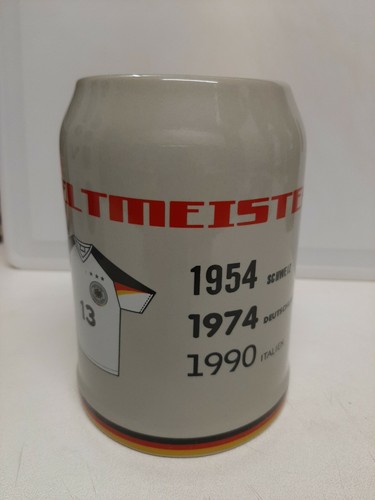 Bierkrug fussball weltmeister - bierkrug,