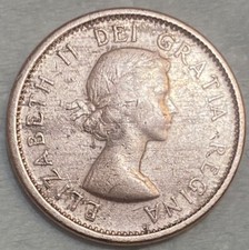 Missing Mg.1964 Canadian PENNY