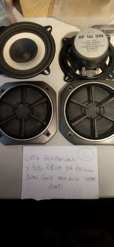 Coppia autoparlanti auto epoca - coppia,
