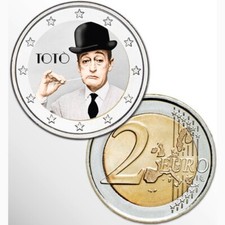2 EURO - TOTÒ COLORATO -