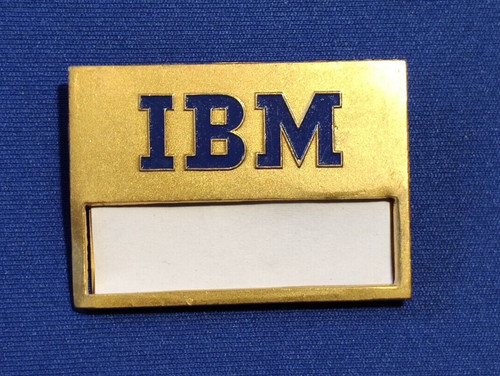 Spilla badge ibm - ibm, vintage