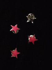Spilla stella rossa