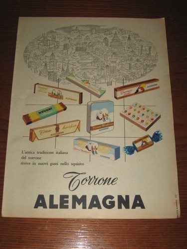 Alemagna torrone anni - *75=alemagna, torrone=anni