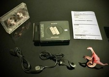 Walkman a cassetta SONY WM-EX642 raro testato funzionante con telecomando e...