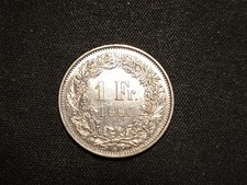 SVIZZERA - MONETA DA 1 FRANCO -VEDI ANNI DISPONIBILI NELLA DESCIZIONE-1968/2011