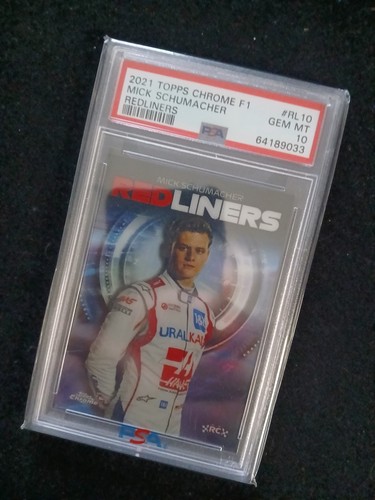 2021 topps chrome mick - f1,