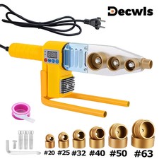 Saldatrice Tubi Plastica 800W/1000W 220V PPR PE Digitale 320°C