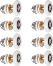 Rotelle per La Porta Della Doccia - 25Mm Rotelline per Rulli Box Doccia Ricambi 