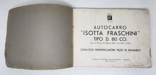 Isotta fraschini autocarro - isotta,