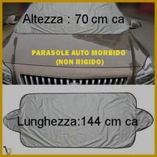 Parasole auto anteriore per parabrezza esterno macchina Universale 144x70