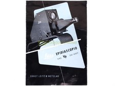 Manuale di istruzioni proiettore diapositive Leitz Epidiascopio tipo VP Italiano