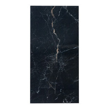 Piastrelle 60x120 Effetto Marmo Nero Simon Natural Lucide High Gloss - 5,76 Mq