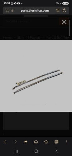 Set binari cromati tetto