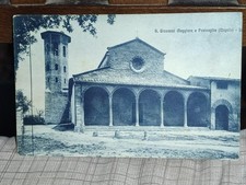 Cartolina San Giovanni Maggiore A Panicaglia Mugello Chiesa Formato Piccolo 