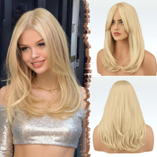Parrucca donna lunga con - parrucca,