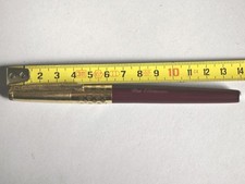 Penna LUS ATOMICA 1 stilografica Italiana nera a cartuccia Ricaricabile vintage