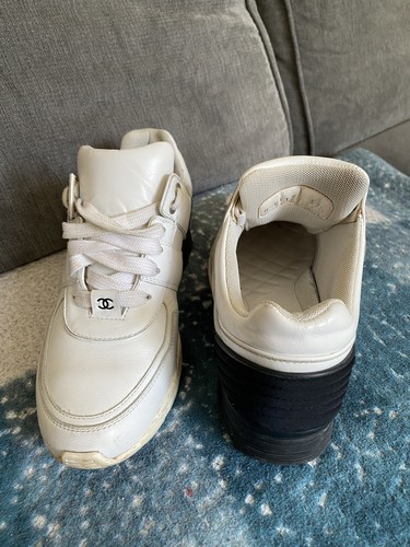 Sneakers basse chanel pelle - basse,
