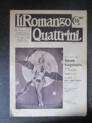 Romanzo quattrini 890 1930 - il,