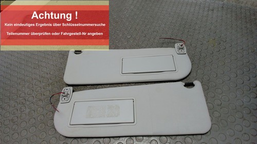Coppia alette parasole lancia - coppia,