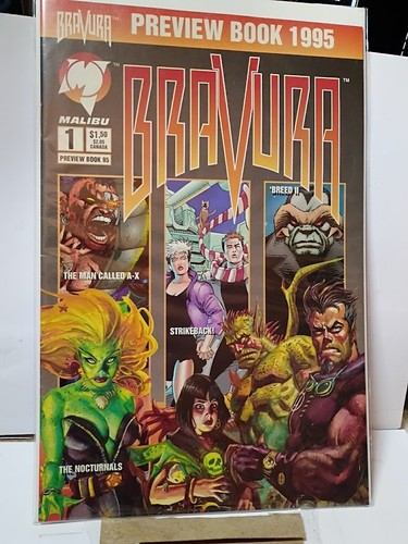 Malibu comics bravura - malibu,