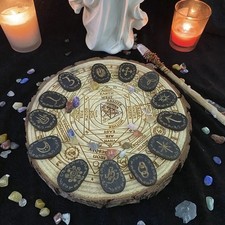 Wood Witches Rune Set 14 Pcs |