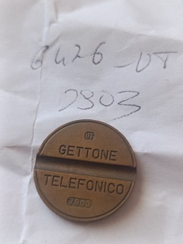 Gettone telefonico 7903 - telefonico,