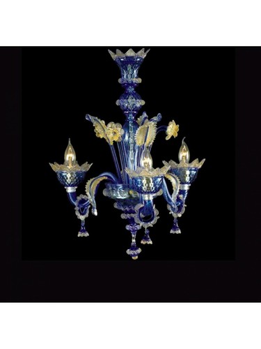 Lampadario luci murano - 3, di