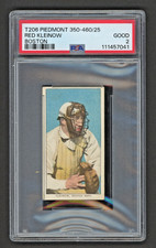 1909 T206 RED KLEINOW BOSTON