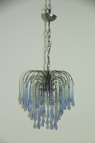Lampadario struttura acciaio - , e