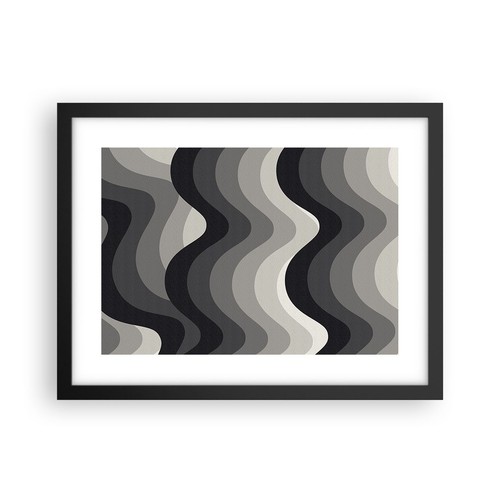 Poster 40x30cm linee onde - poster,