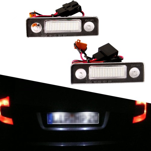Luci targa led skoda - targa, octavia