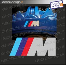 4 Adesivi replica scritta M