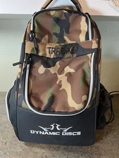 Zaino Dynamic Disc Golf Disc borsa contiene 22 dischi Woodland Camo Trooper