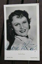 34760 Foto Ross Editore Originale Autografo Ak Carla Rust Del 1940 Film Cinema