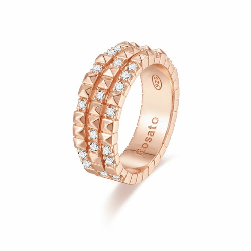 Anello donna argento rosa - , e