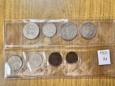 SERIE 8 MONETE VATICANO PIO XI