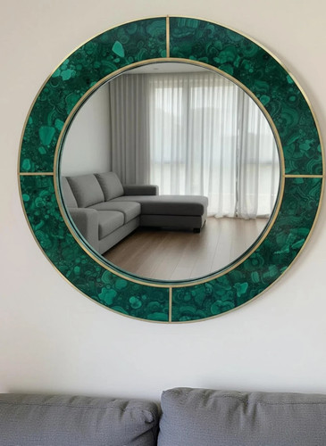 Malachite muro specchio con - specchio,