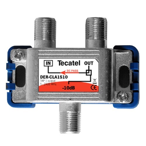 Derivador salida conector f - derivador,