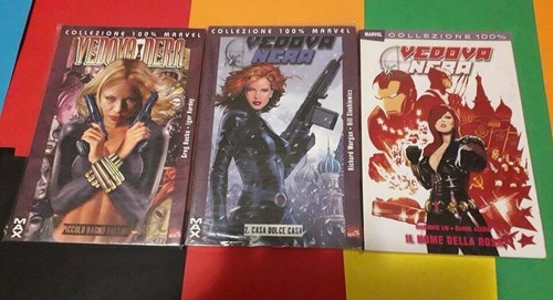 100 marvel max vedova nera - nera, pt
