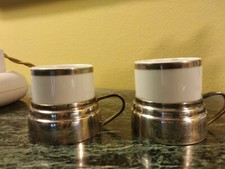 Coppia di tazzine fa caffè