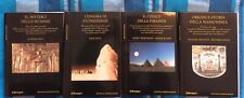 Lotto 4 libri BIBLIOTECA DEI MISTERI Massoneria Stonehenge Piramidi Mummie