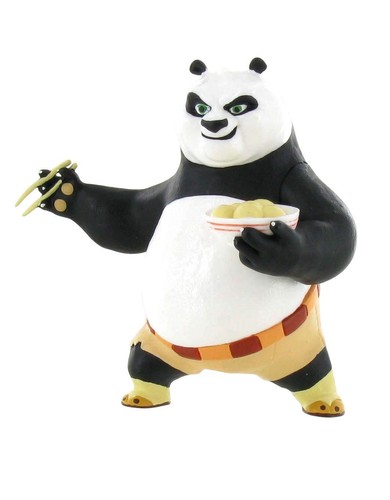Kung panda figurine po - kung,