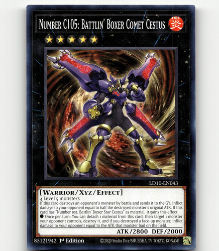 Yugioh numero c105 - c105:, battlin'