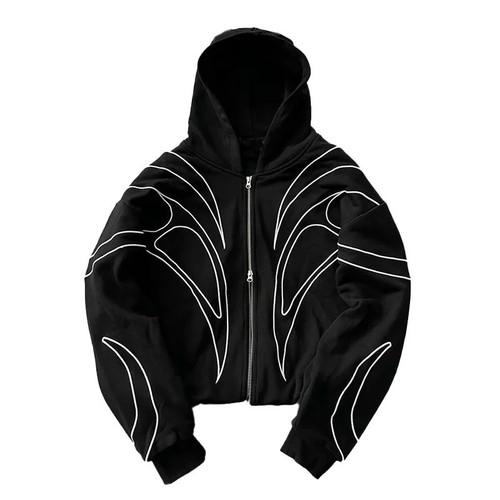 Felpa con cappuccio zip - felpa, e