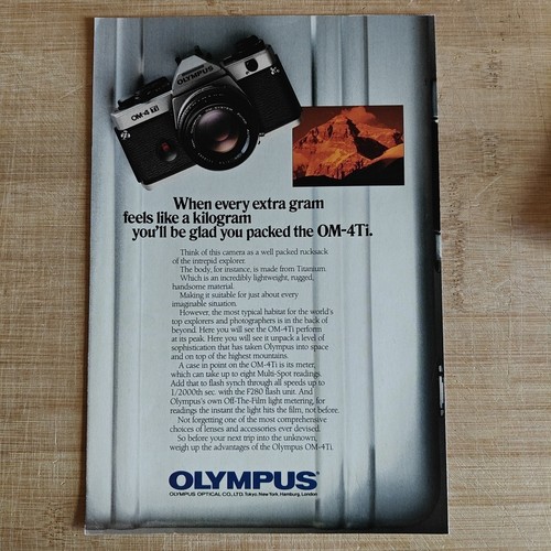 Olympus 4ti 1988 vintage - olympus,