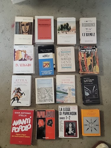 Lotto libri rari e - lotto, di